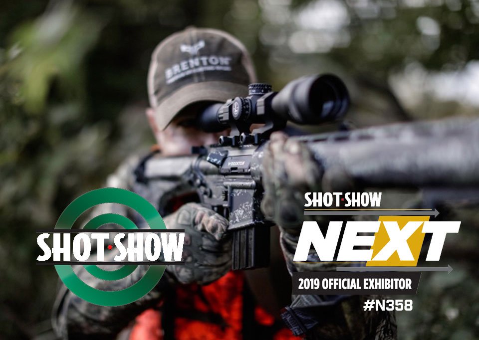 Brenton USA will be exhibiting at this year's <a href="/nssfshotshow/">SHOT Show</a> SHOT Show in Las Vegas, Nevada. Please visit us at NEXT #N358. #shotshow2019 #shotshow #arhunting #firearms #hunting