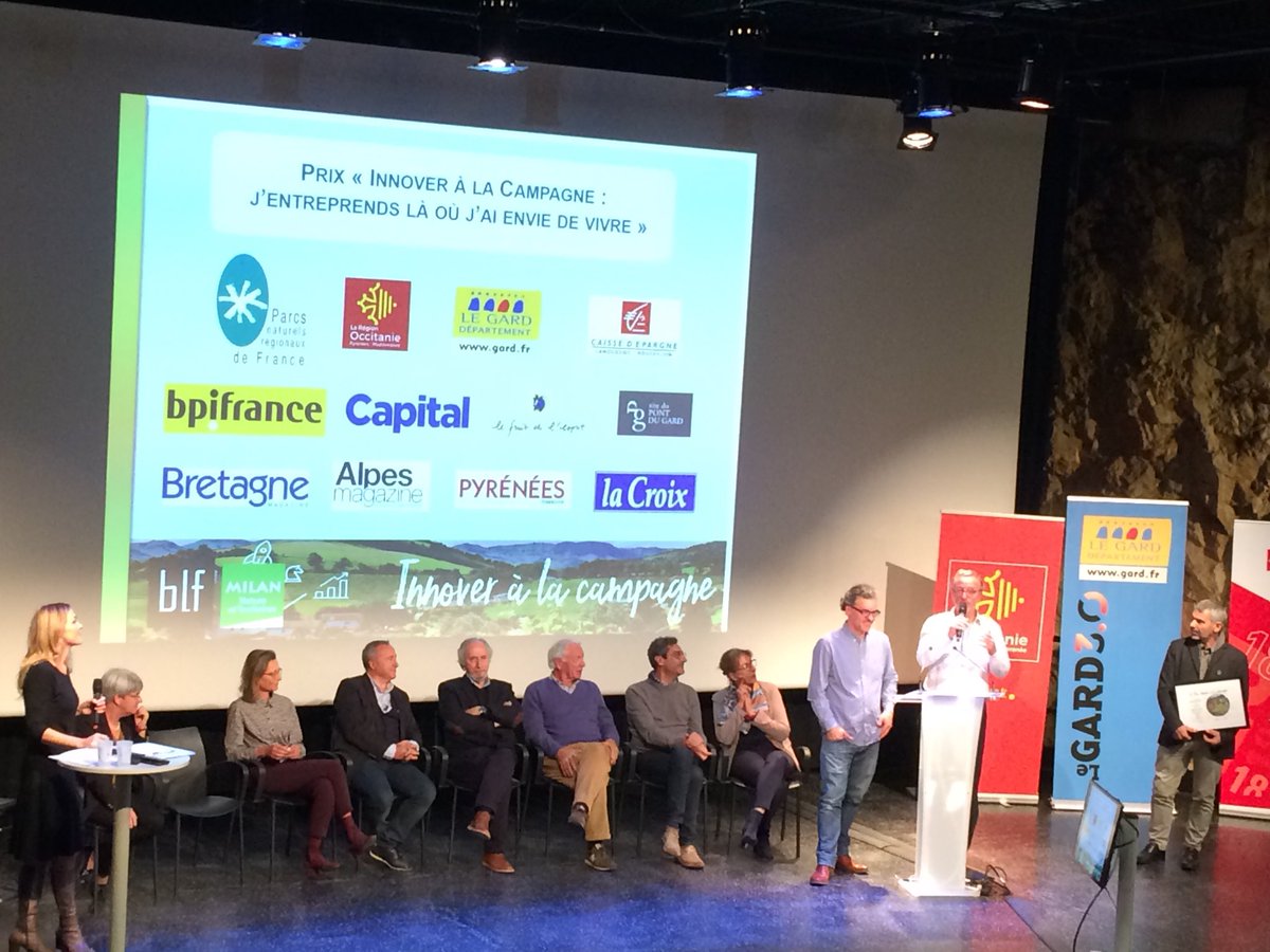 Bravo <a href="/BetterLFactory/">Better Life Factory</a> pour leur prix #innover à la campagne qui récompense des #startup qui osent innover dans les #territoires !