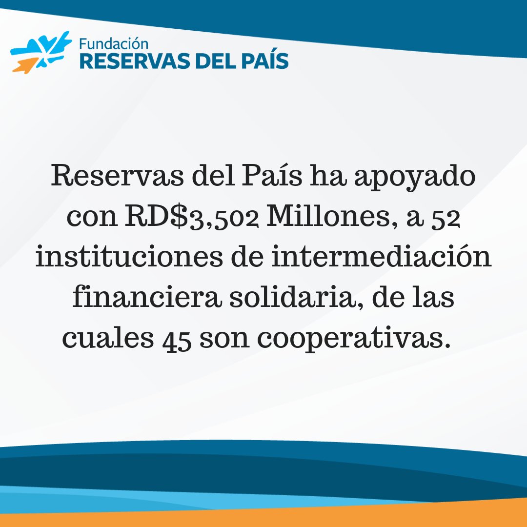 FundReservas's tweet image. RD$3,502 millones aprobados por Reservas del País a instituciones de intermediación financiera.👌