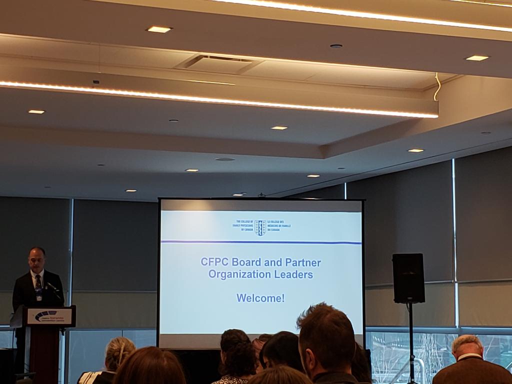 johngallinger's tweet photo. Delighted to be with partner colleagues and CFPC leaders at #FMF2018 https://t.co/nG0LW9dVn5