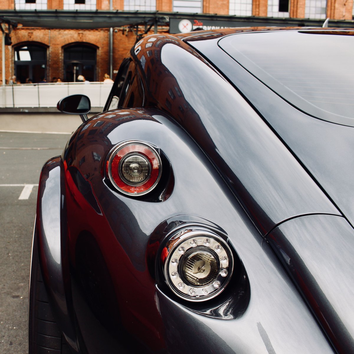 Wiesmann rear shot. I think the coupes from wiesmann are stunning pieces of art. #wiesmann #mf4 #gtmf4 #mengine #headlights #supercar #sportscar #sportwagen #petrolapes #klassikstadt #carsandcoffee