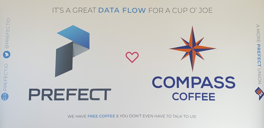 PrefectIO's tweet image. We're sponsoring @PyData DC and we've teamed up with our friends @CompassCoffeeDC to make sure you're fueled for the day.
Find us tomorrow!
#pydatadc