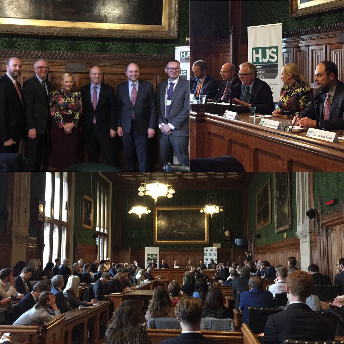 As the Brexit drama unfolded next door, we held a discussion at the British Parliament on “John McCain’s legacy and the Magnitsky Act”. Honoured to share the podium with <a href="/MeghanMcCain/">Meghan McCain</a> <a href="/Billbrowder/">Sir William Browder KCMG</a> <a href="/kyleparkernet/">Kyle Parker 🏴‍☠️</a>. Thank you <a href="/HJS_Org/">Henry Jackson Society</a> @IanAustinMP for hosting us.
