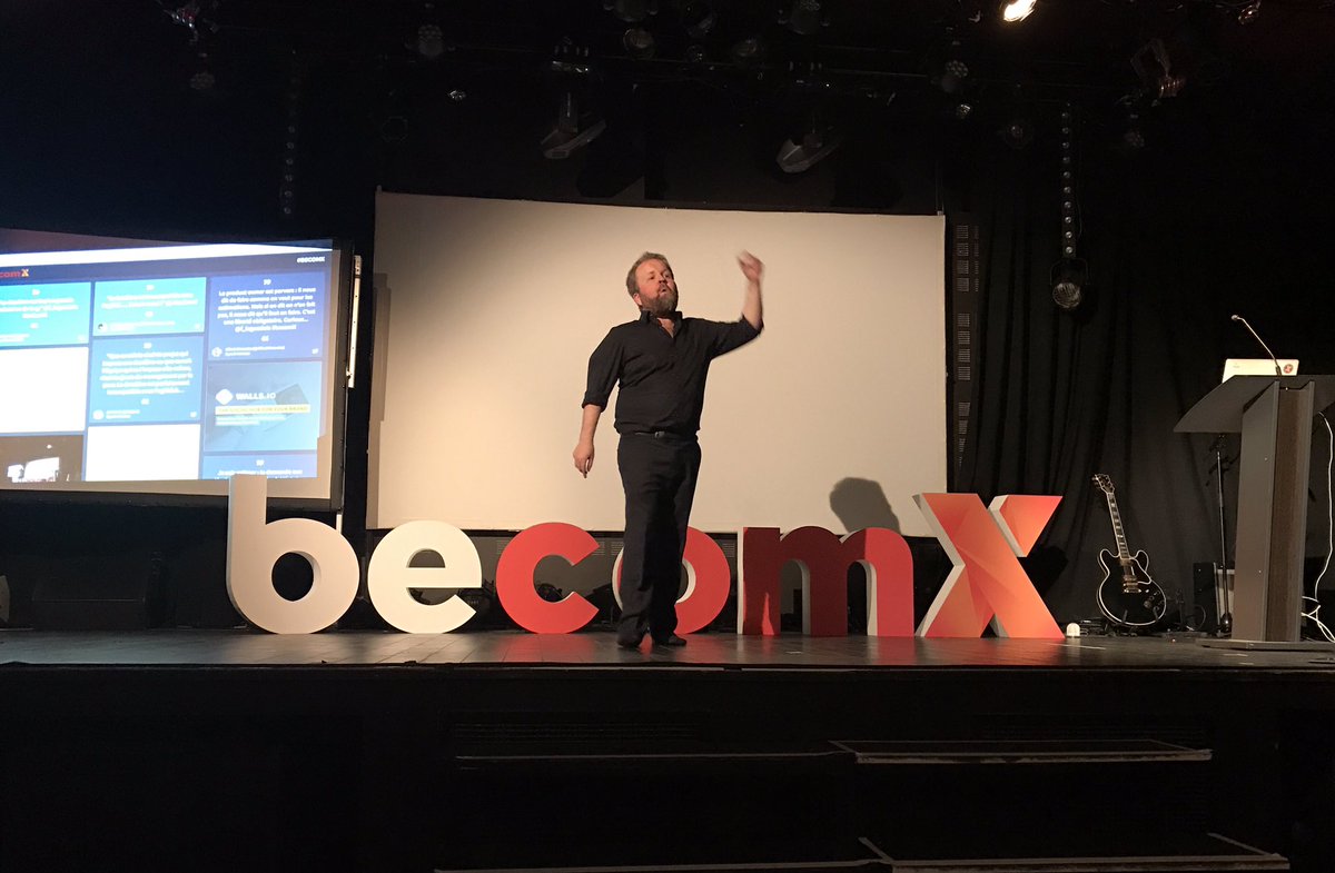 becom_x's tweet photo. "La deadline, la plus grande cause de bugs" @f_leguedois au #beComX https://t.co/8MBBEKpExu