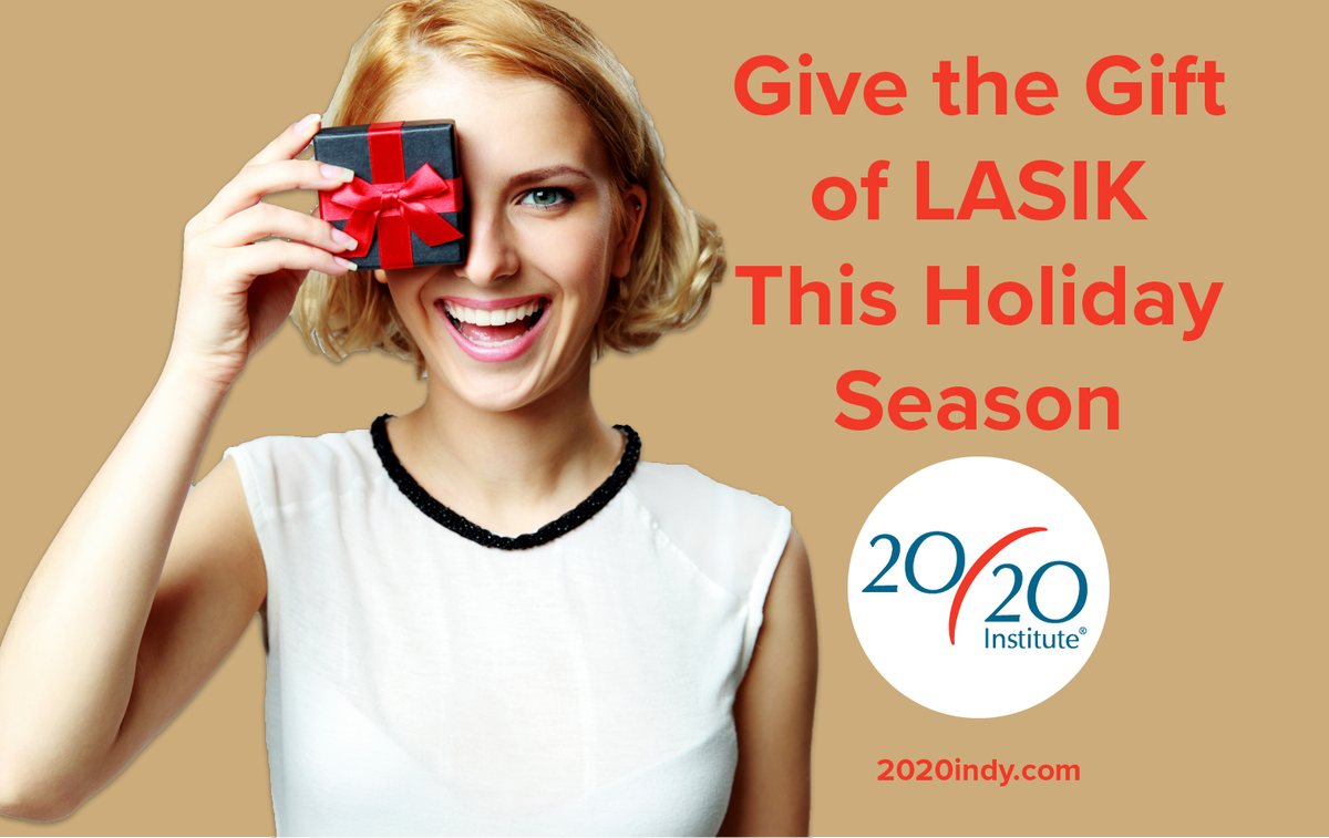 2020Indy's tweet photo. Have you started your holiday shopping yet? 🎁🎀

Give the gift of LASIK this holiday season! Get $700 off your procedure when you schedule it by the end of December! https://t.co/EITGdO6VO6 https://t.co/y9ZnUladY8