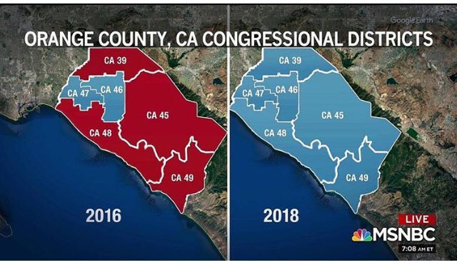 snap1twowhereru's tweet photo. Okay Orange County... I see you! 👀 #BlueWaveOC https://t.co/k38F8WGkLZ