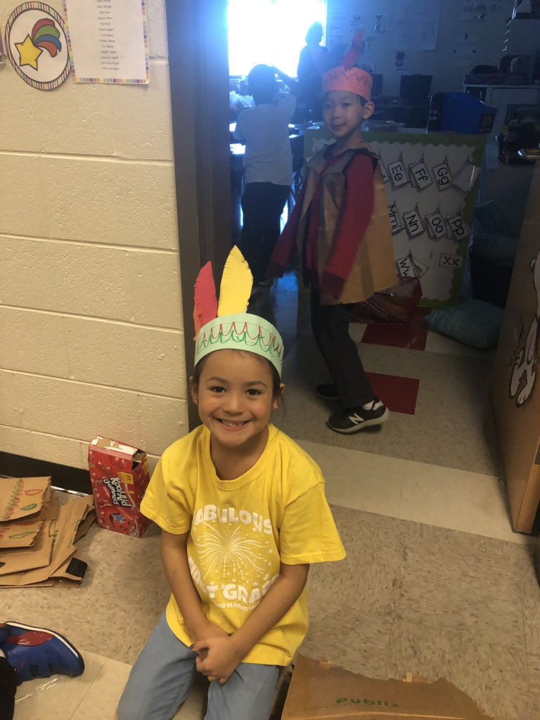 First Grade Thanksgiving Celelbratoon!!