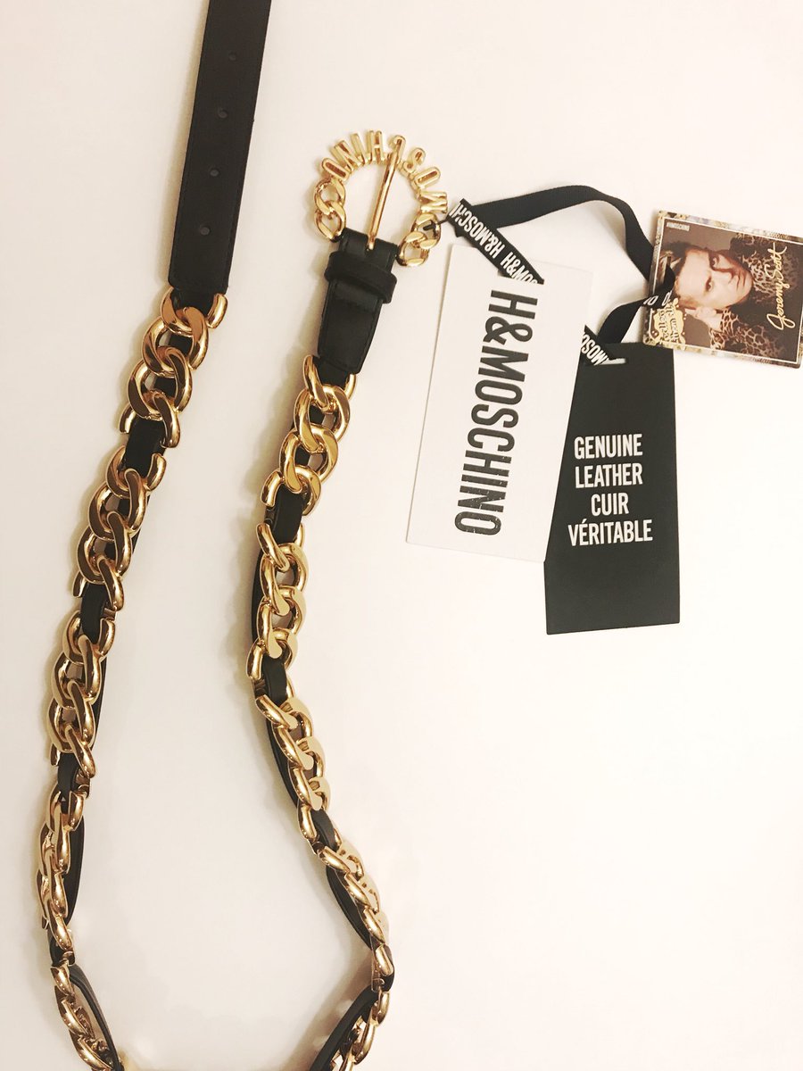 hm moschino belt