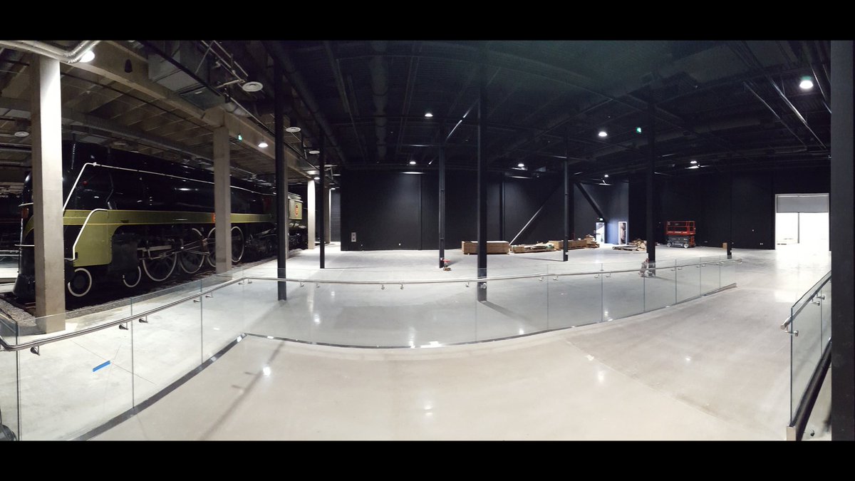 CommTechCurator's tweet image. A look at the empty #SoundByDesign gallery right before installation (2017) and today. What a difference a year makes! #SciTechOneYear