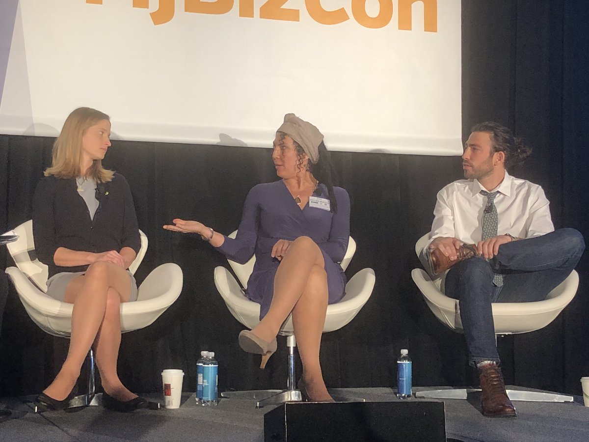 MJBizDaily's tweet photo. “We can make full use of this trillion dollar versatile, valuable crop if we have infrastructure in the U.S. If you want to be the queen and king of #hemp, we need infrastructure.”

- Joy Beckerman of @HempAce on the future of hemp. 

#MJBizCon #MJBizCon2018 @HempIndDaily https://t.co/d1L9mYoqBA