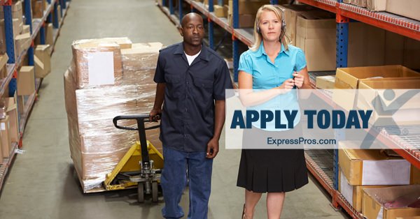 ExpressProsVA's tweet image. Check out our #JoboftheDay - Warehouse Workers

Express is seeking Warehouse Workers to perform functions including receiving and processing incoming stock and materials.

Salary: $10-$13/hr

Please call us to complete an application - (540) 720-7007