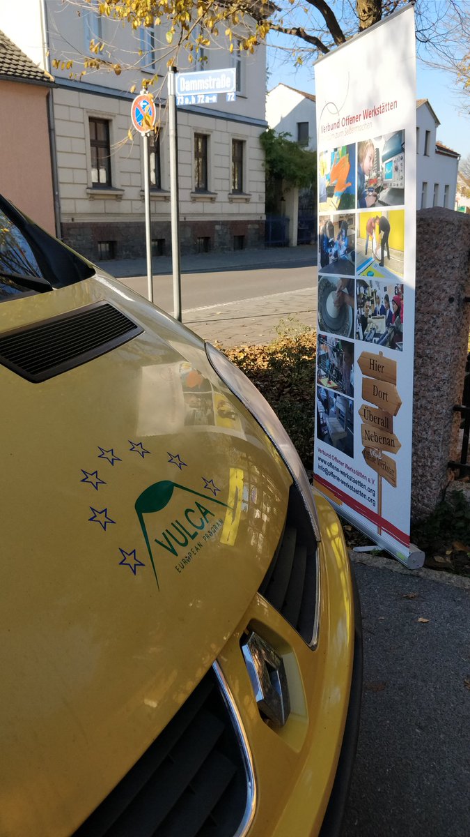 Vulca_ngo's tweet photo. Just arrived in Lübbenau in Germany for the national #OpenWorkshops conference organised by @anstiftung 🇩🇪
Tomorrow we'll have a talk to introduce @ProgramVulca #MakersMobility #Eu 🇪🇺 https://t.co/SPW5Cd6nJC https://t.co/rQmTBqTYmt