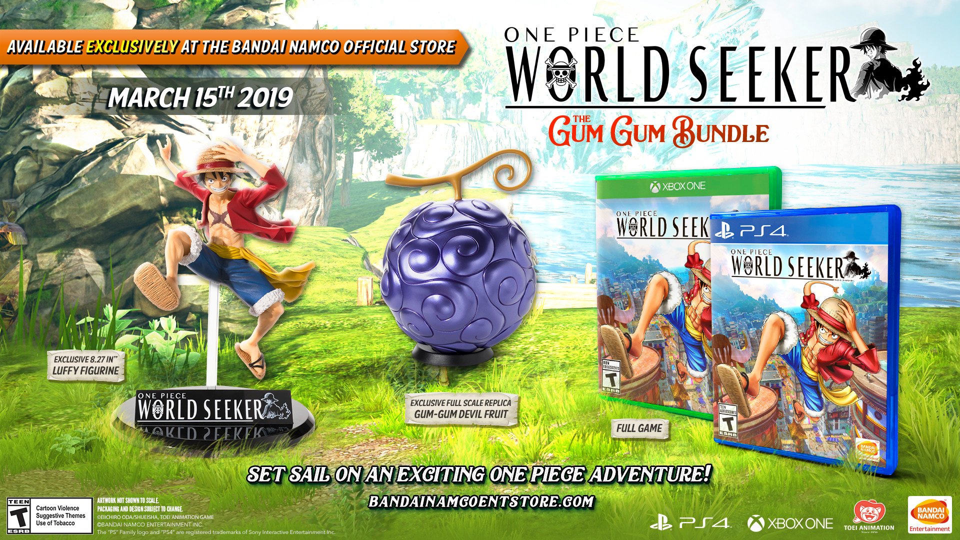 Bandai Namco US on X: In #OnePieceWorldSeeker, you'll be able to