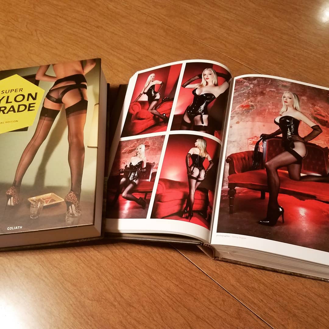 sinicalmag's tweet photo. @Goliath_Books has published my work in Super Nylon Parade. Order a copy at https://t.co/oD9ZJefzQb. 
Model: @emilymarilyn
Photography: Danny Stygion

#goliathbooks #stockingsfetish #stockings #nylonfetish #pantyhosefetish https://t.co/cV59zP3Mzm