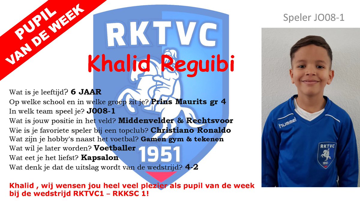 RKTVC uit Tiel tweet media