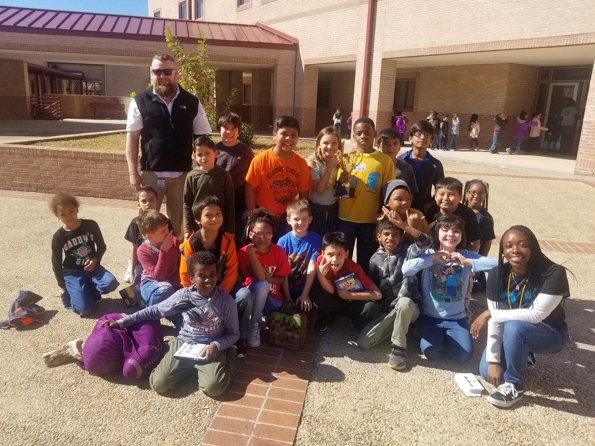 Way to go.  3rd grade math battle winners.  @whitstev91 <a href="/NISDMcDermott/">Robert F. McDermott Elementary</a> <a href="/NISDElemMath/">NISD Elementary Math</a>