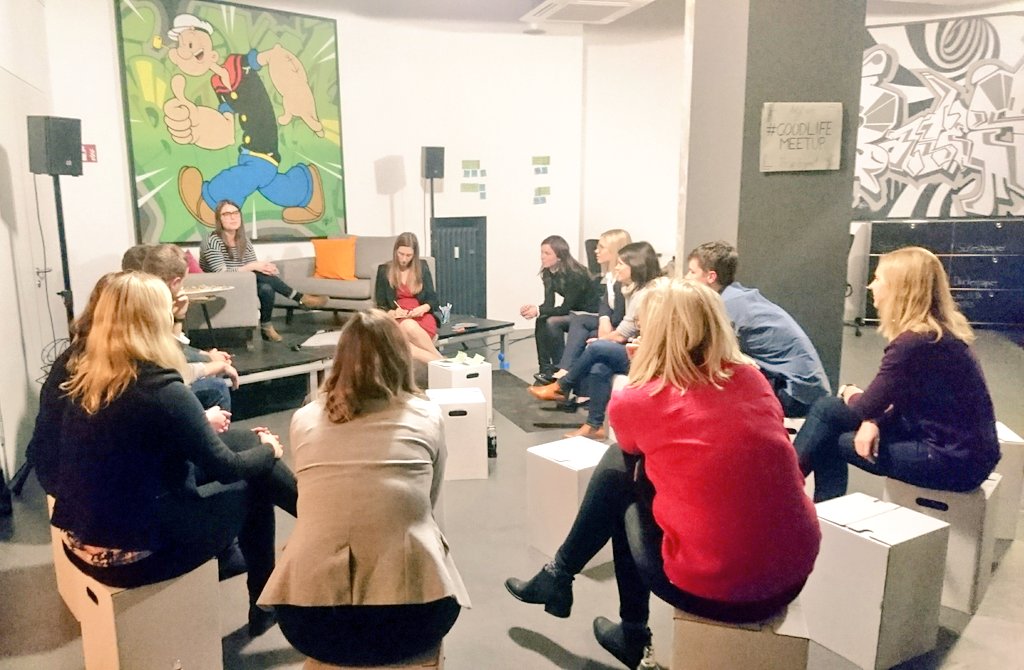 Die ersten Ideen werden gesammelt! Junge Personaler diskutieren über #HR von Morgen #dgfp_YPN