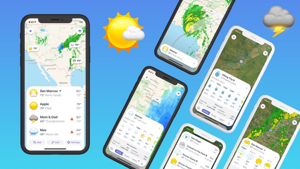 I can finally talk about this massive amount of work 🎉 @drbarnard just launched @Weather_Up_ 2.0. I have been working on this with him and @luksape for a long time. I’m really proud of the card-based design and the 56 (!) new weather icons ⛅️ 📲 itunes.apple.com/app/id11960157…