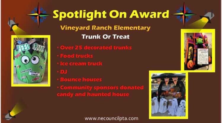 So proud of our VR PTA...Way to go! Hopefully the first of many Spotlight Awards :)