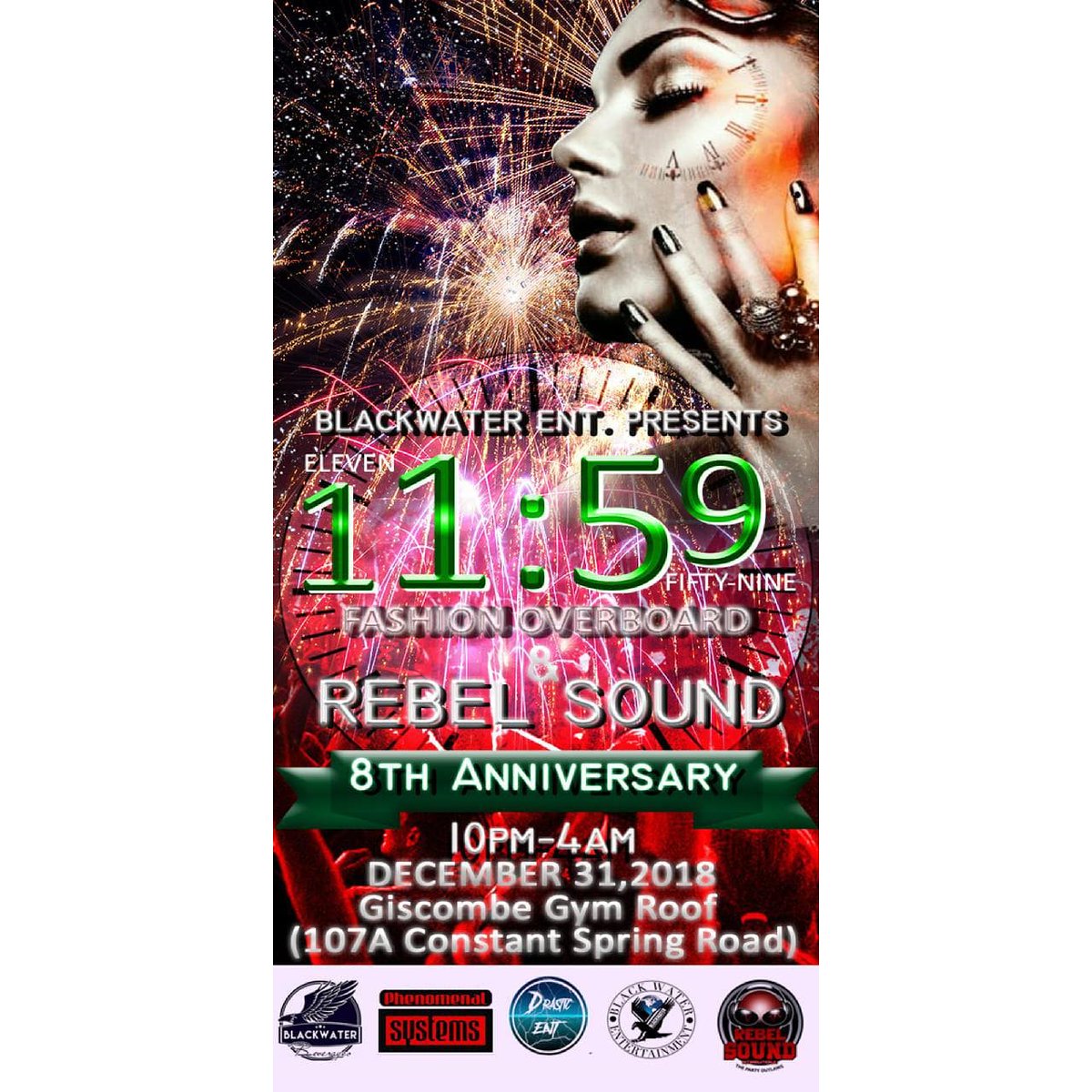 RebelSoundJa's tweet photo. Booked #Elevenfiftyninedec31 https://t.co/uBhqGKr63e