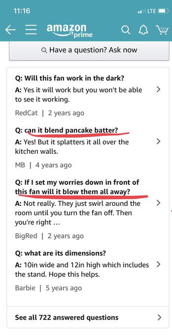 Legitimate questions for a fan I&rsquo;m thinking of buying on amazon🤷&zwj;♀️ https://t.co/RFXvp497le