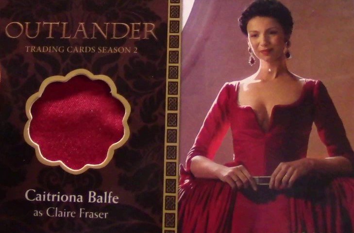 OutlandishTPost's tweet photo. Do you love #Outlander Costumes? Want to own a piece of the ORIGINAL fabric used in the show? Find out here! #Cryptozoic Outlander Trading Cards #OutlandishTPost #OutlandishTco Join our facebook trading group! https://t.co/yjf4P5rd7u