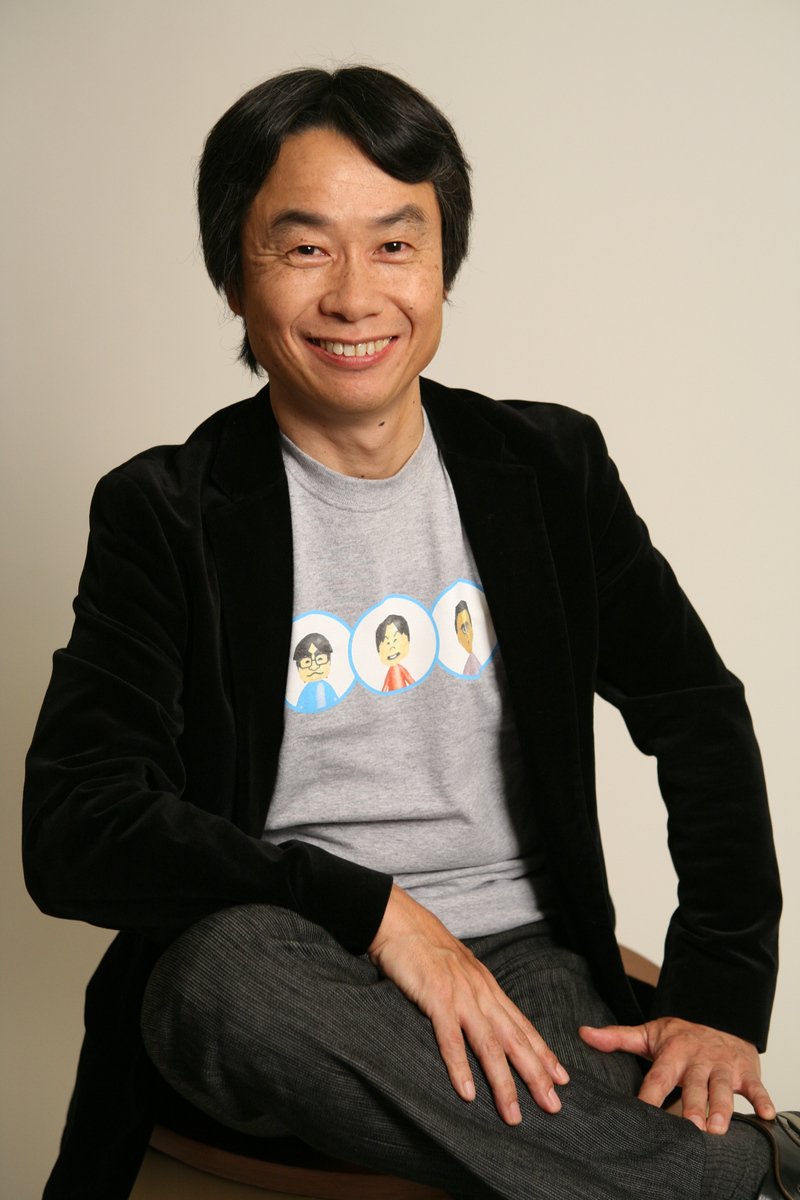 Happy birthday to Shigeru Miyamoto, one of the greatest creative minds in history! 