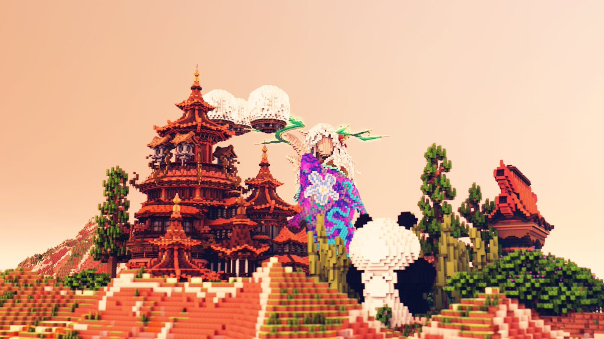 Build: Shrine of Reverie
Built on: <a href="/BuildersRefuge/">Builder's Refuge</a> 
Renders: <a href="/MaakiXD/">⎿ 𝕸aaki ⏋</a> &amp; <a href="/AddictedToMC_/">AddictedToMC</a> 
Pmc: planetminecraft.com/project/shrine…
