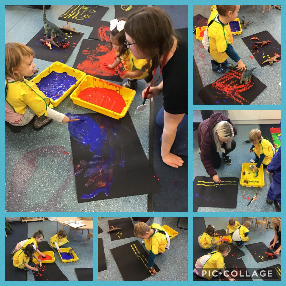 ClackmannanPS's tweet photo. Clackmannan Nursery started a new Peep group for all children starting in January as part of their transition. We welcomed our new families with a literacy topic of importance of mark making and lots of fun games. #peeple #learningtogetherprogramme https://t.co/hYl1c3oRRB