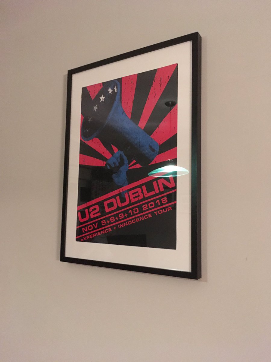 A new addition to the house today. #u2eitour