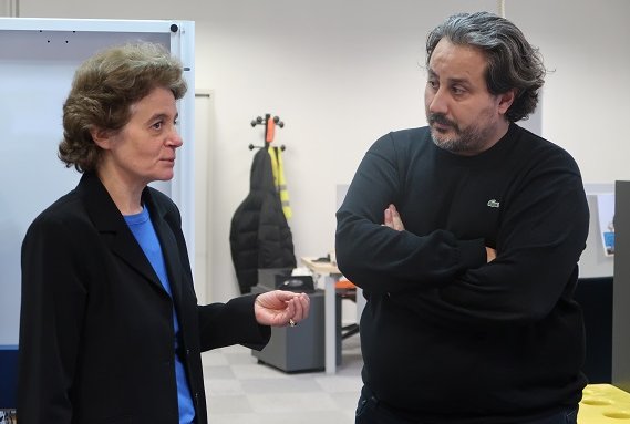 PmMonnier's tweet image. Visite très appréciée  de @laurence_jdn au #SCOidf #EVAM
Écoute, échanges et partage