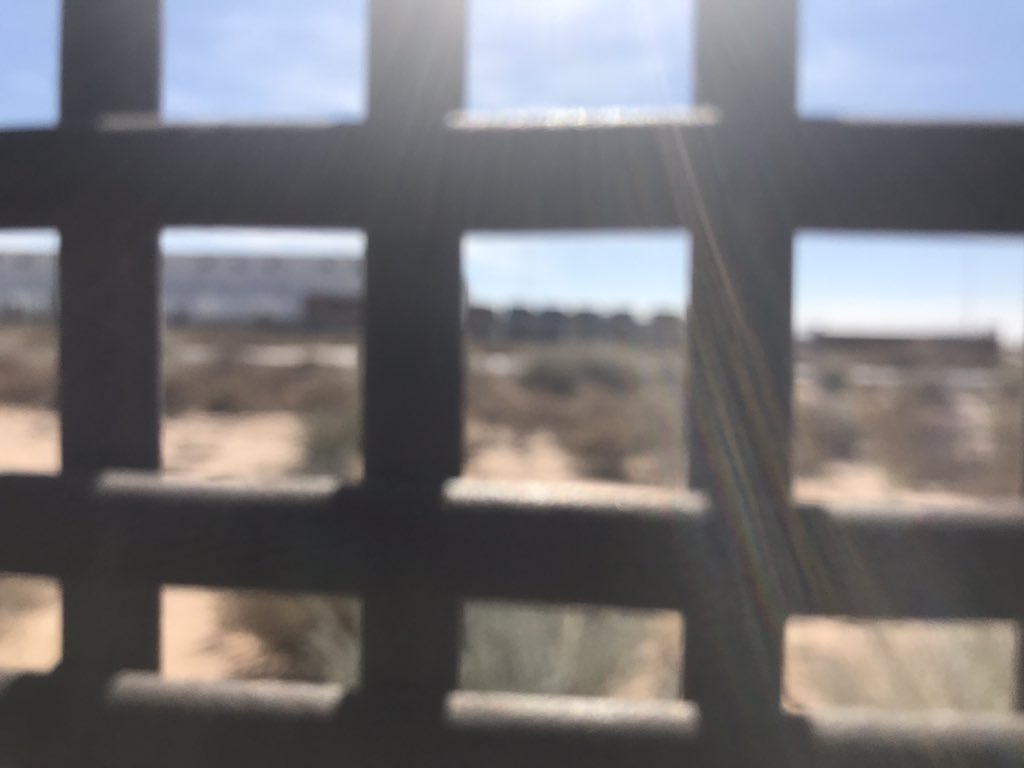 JulieFisherRowe's tweet photo. Just finished our walk along the border fence for #BorderVisions with a bunch of awesome artists and cultural strategists, as well as advocates for compassionate, humane border and immigration  policies. https://t.co/OF2Qf6Pzkg