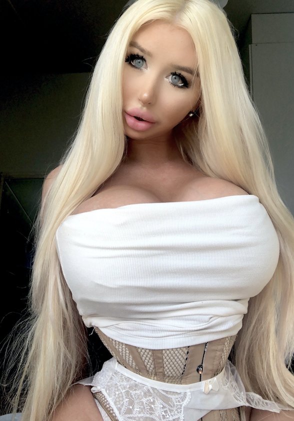 Are barbie blank's boobs real