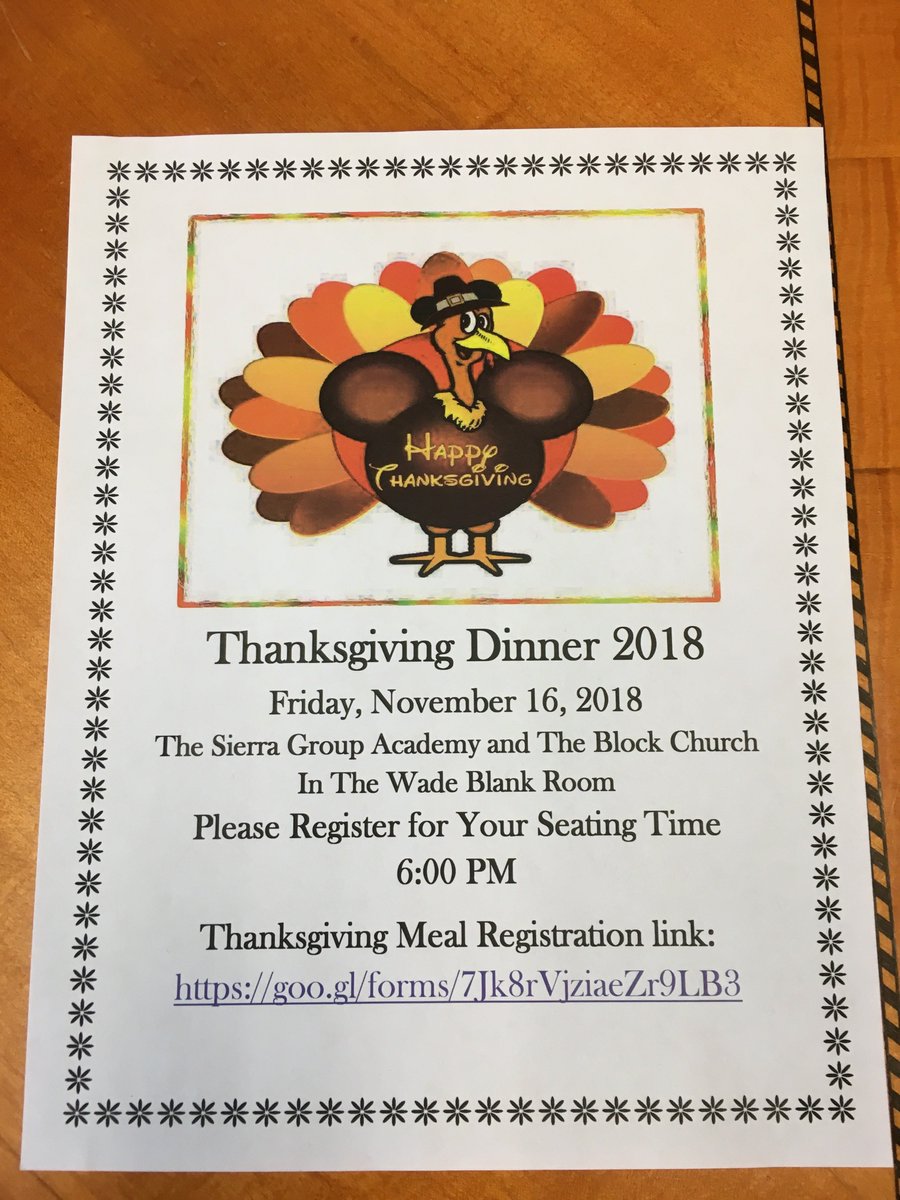 The_SG_Academy's tweet photo. Feeling THANKFUL! @theblockchurch volunteers have transformed our conference room into a festive thanksgiving day experience! We are all very grateful for today! #recruitdisability #collaborationworks #exclusionneverworks @RecruitD @TheSierraGroup https://t.co/L9QIu8MSbZ