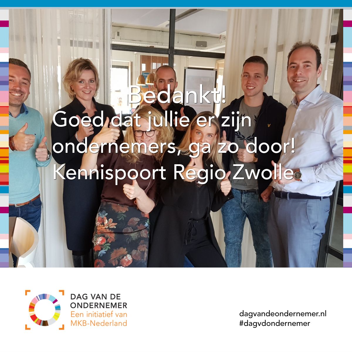 Vandaag willen wij alle hard werkende ondernemers in het zonnetje zetten. Ondernemers die zorgen voor groei, banen en welvaart. Bedankt voor jullie dagelijkse inzet! #dagvandeondernemer #GEW#wijzijnerookvoorjullie