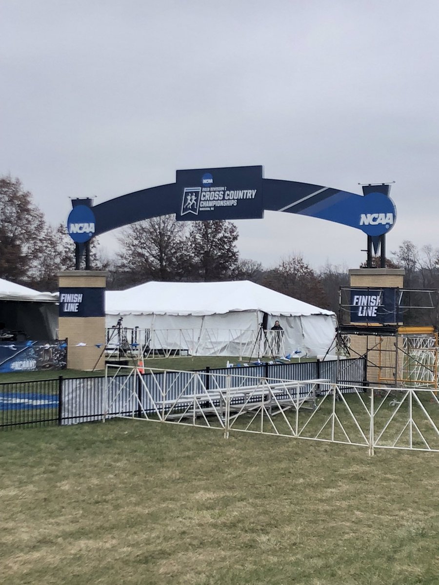 NovaTrackXC's tweet photo. Getting our work in on the course this afternoon and we are ready for #NCAAXC #GoNova #Run4Nova #RiseAs1 https://t.co/2gaKErW6FH