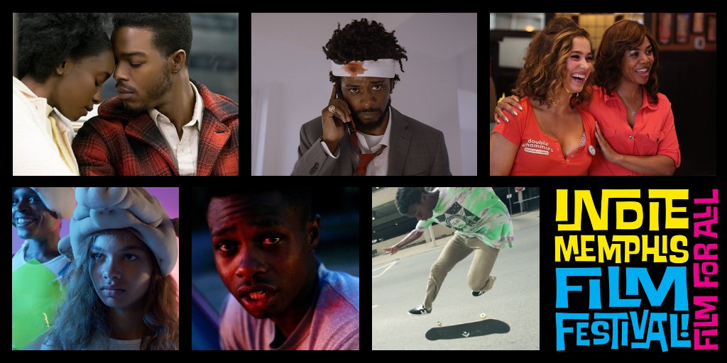 indiememphis's tweet photo. Congrats to the following #IMFF18 films on being nominated for this year's #SpiritAwards: IF BEALE STREET COULD TALK, SORRY TO BOTHER YOU, SUPPORT THE GIRLS, MADELINE’S MADELINE, HALE COUNTY THIS MORNING THIS EVENING, and MINDING THE GAP! 

Full list: https://t.co/dZzEW0lZ49 https://t.co/OaHTKBivd2