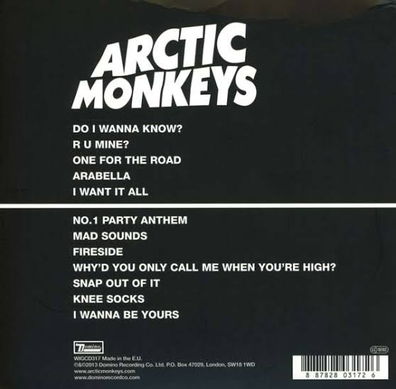 49. AM - Arctic Monkeys