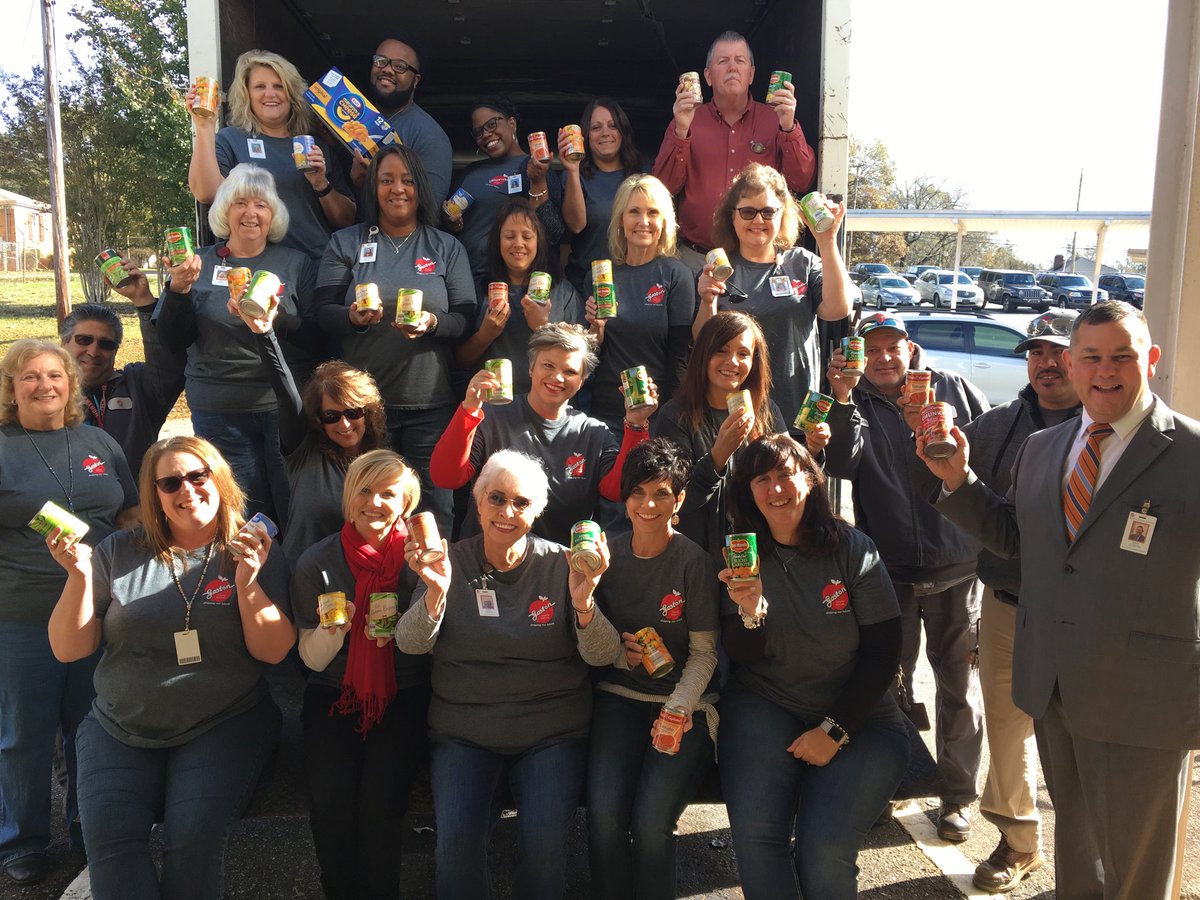GastonSchoolsHR's tweet photo. Thank you to all that supported the GCS HR Department canned food drive. We were able to donate more than 5000 items to a local food bank. Thank you! #GCSbig50 https://t.co/XkPujiyPjZ