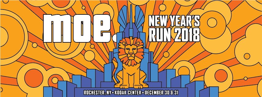 RocEvents's tweet photo. At a loss for what do to for New Year's?  @moeperiod is coming to Rochester's @kodak_center on December 30th &amp; 31st. Get your tickets here- https://t.co/jewddzAIw6 https://t.co/IXYHwW5X6J