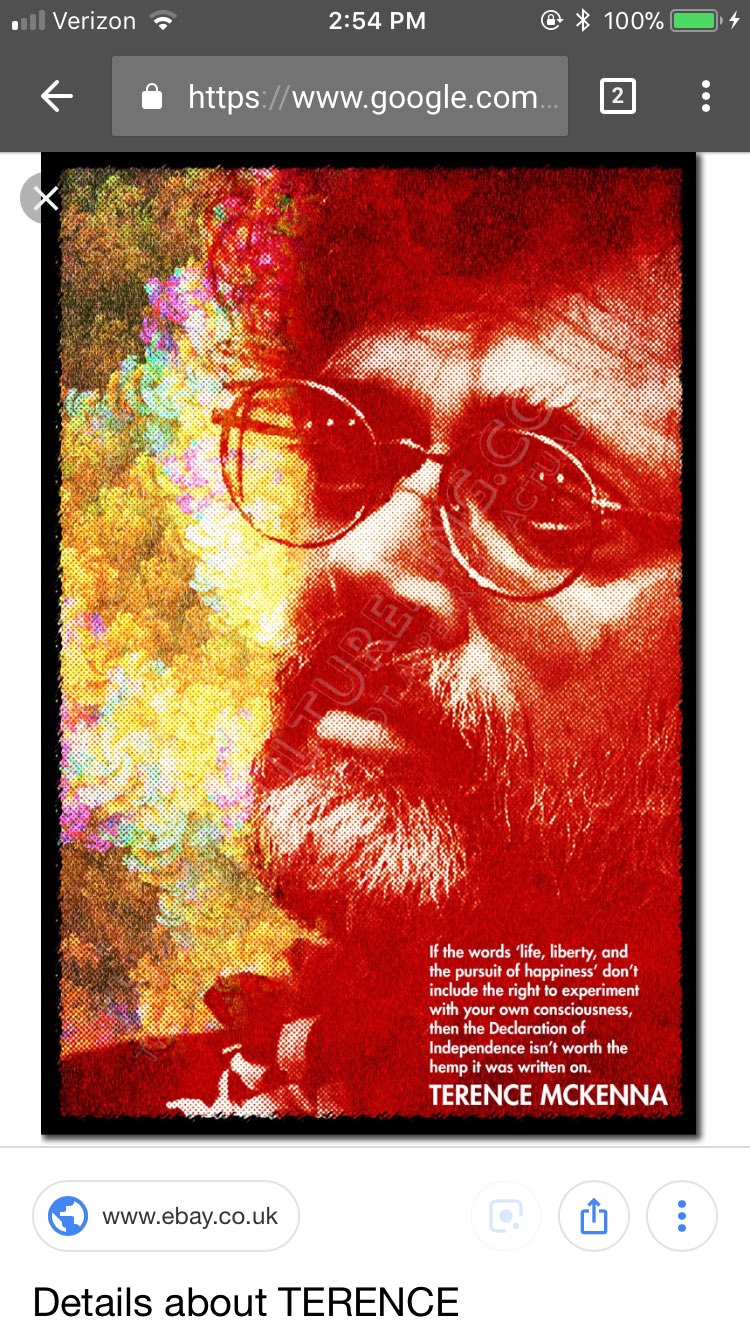 Happy birthday Terence McKenna!!  