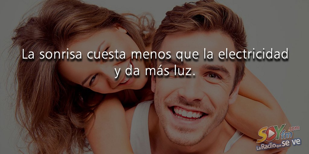 SoyFM's tweet photo. #FraseDelDía #SOYfm https://t.co/Xi7sCXwAKv