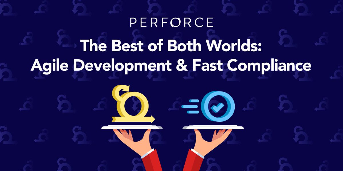 perforce's tweet image. Roll compliance into your Agile processes — and speed up release cycles. Learn how &amp;gt; bit.ly/2EAutCp

#agilecompliance