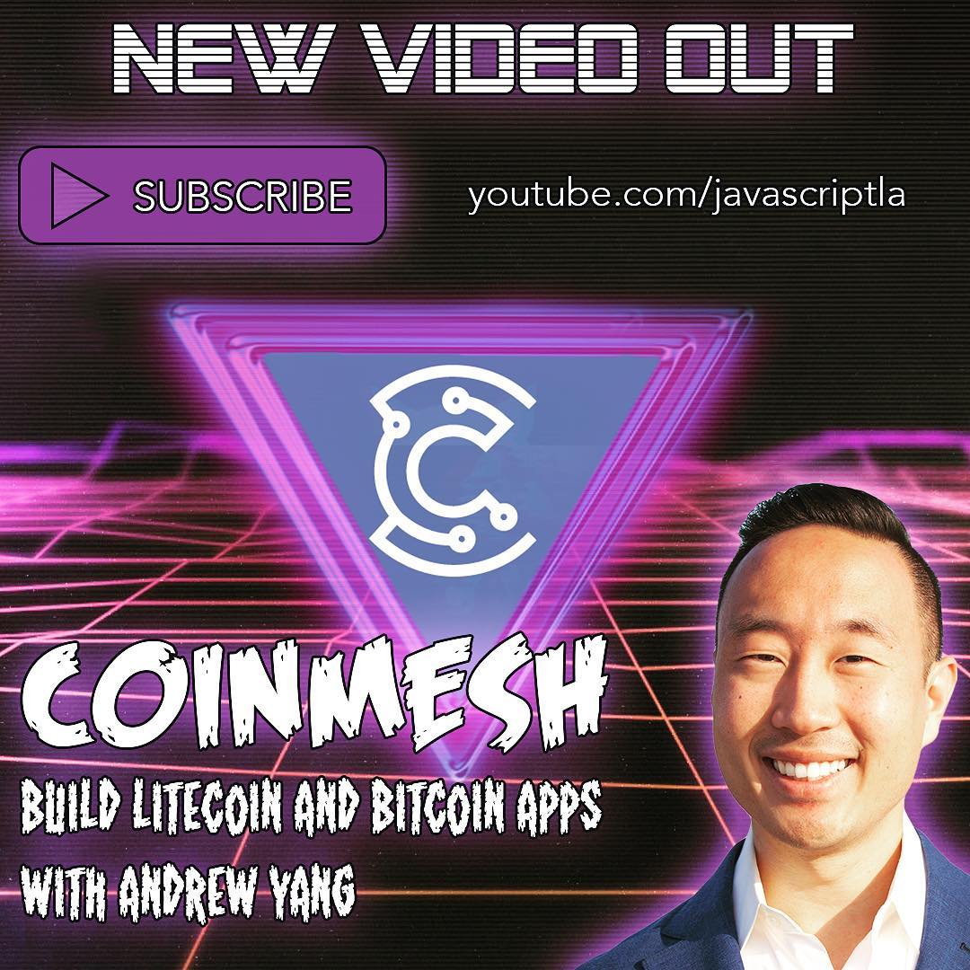 hackbuddyorg's tweet image. youtube.com/javascriptla
New Video Out! Andrew Yang from BlockFuse presents on CoinMesh, an integrated development platform for Litecoin and Bitcoin written in JS. @BlockFuse #code #blockfuse #andrewyang #codinglife #friday #developer #es6 #cryptocurrency  #javascript #js #nodejs