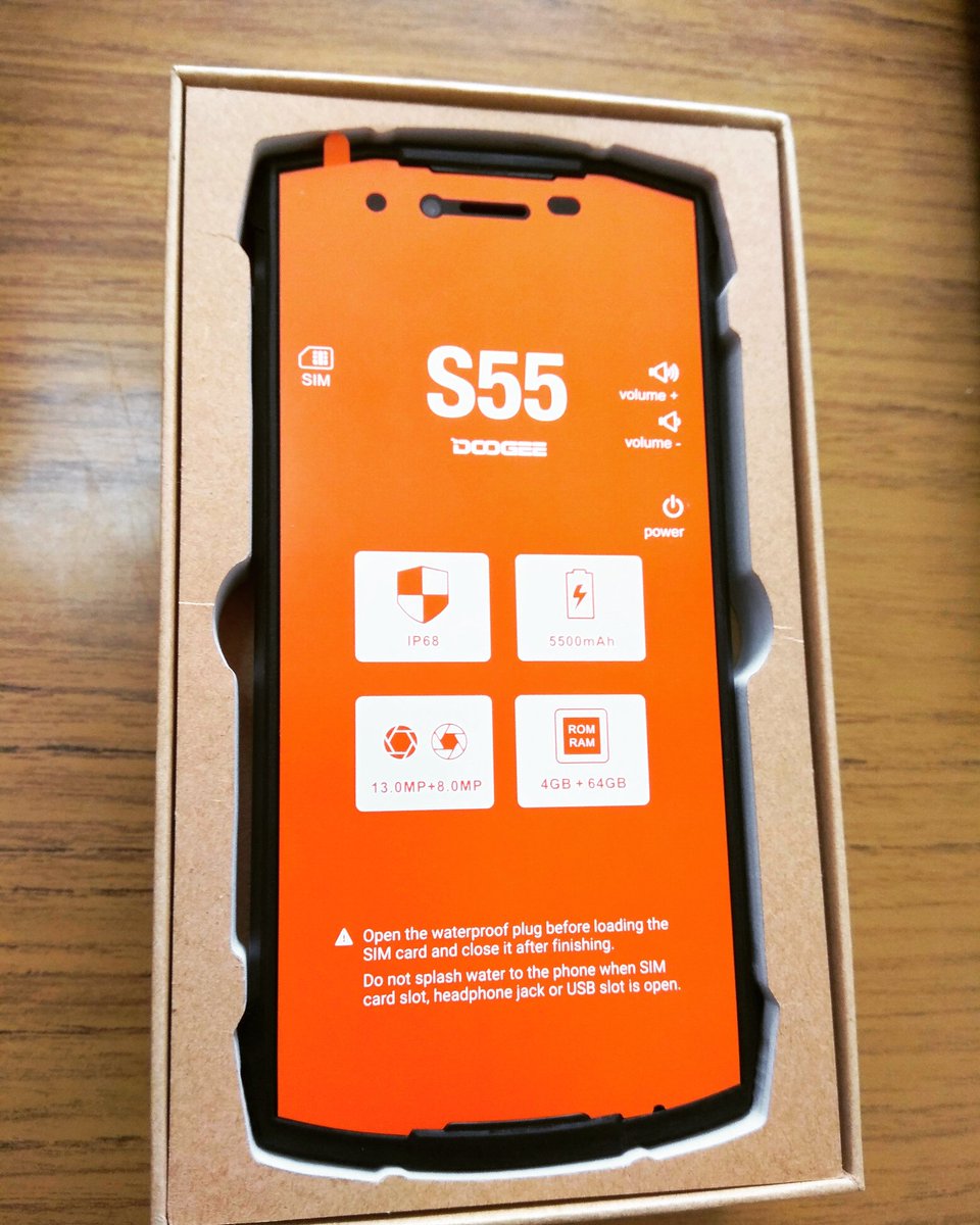 techplace3's tweet image. Tu eliges! #DoogeeS55 #DoogeeS55Lite #IP68 #Waterproof #Android #Rugged