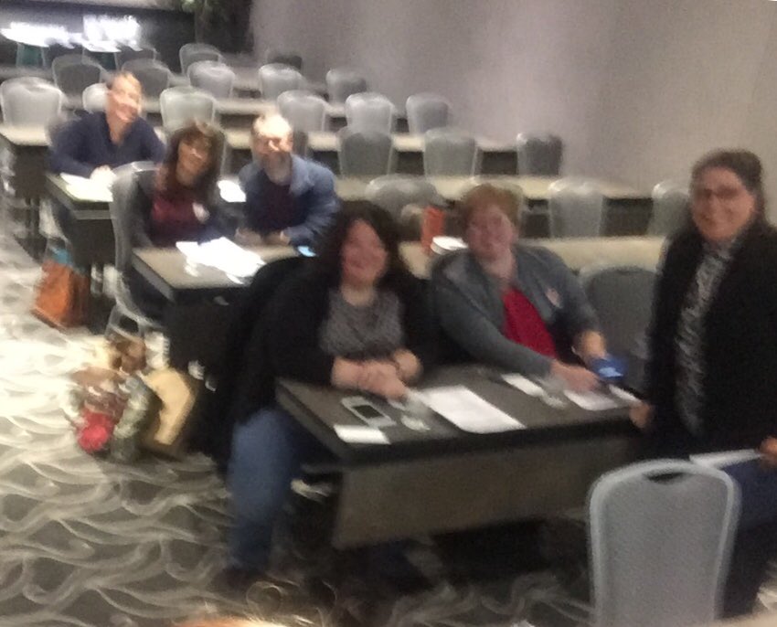 ATorresElias's tweet photo. Sharing with a lovely group of Reading Recovery teachers at the #RRCM2018 conference. @TWUreadingdept @TWUCOPE https://t.co/4ieUmcuQuG