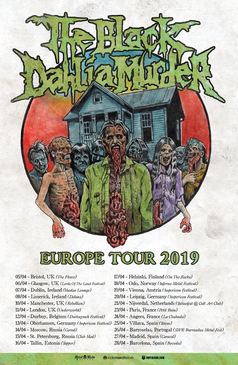 bdmmetal's tweet photo. Europe!  We're coming back in 2019! https://t.co/ckjBuQaETe