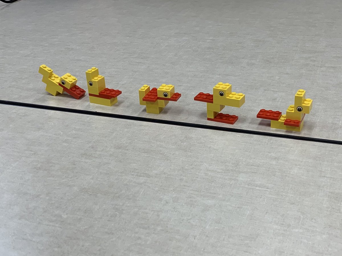 LoweKeyOne's tweet image. Building ducks with @CamillaJensen at #AgileAZ