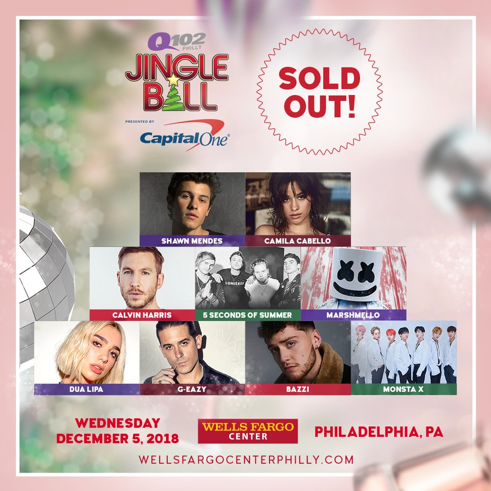 Q102Philly's tweet image. There's another #keycode with 3 digits that could score you #Q102JINGLEBALL tickets to the SOLD OUT SHOW -- coming up at 1:25 pm  
DON'T MISS IT ➡️ q102.com/jingleball