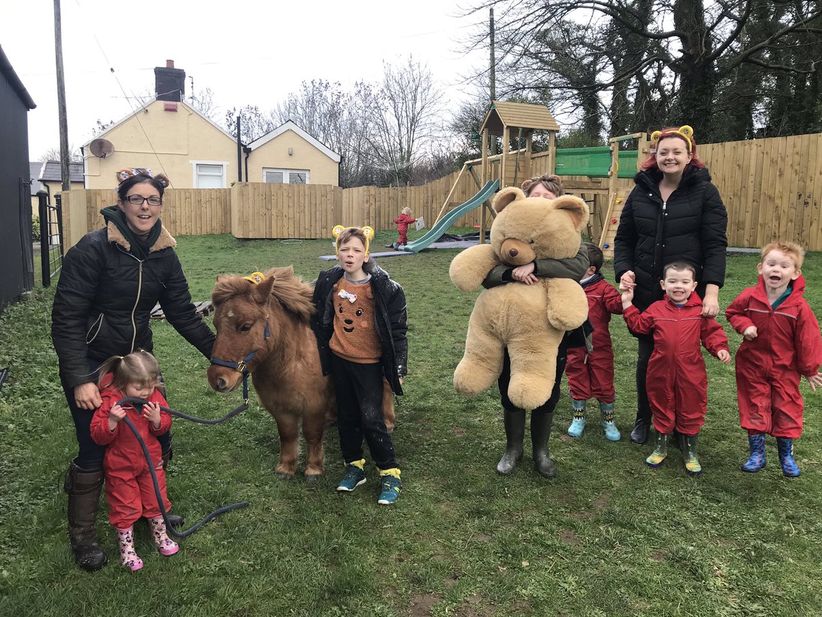 sensationsni's tweet photo. Today we showed our support for Children in Need by having teddy bear day. We had a sensory story of “We’re going on a bear hunt” and then Hobo led the children on a Bear Hunt obstacle course! We finished with a teddy bears picnic #childreninneedrocks2018  #BBCChildreninNeed2018 https://t.co/FK9GnKLixq